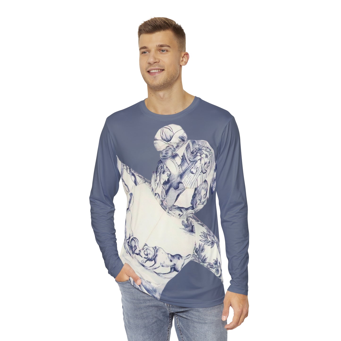 Men's Long Sleeve Shirt (AOP)